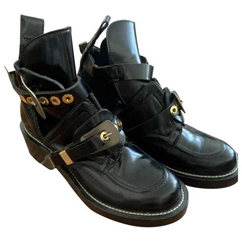 balenciaga ceinture ankle boots replica